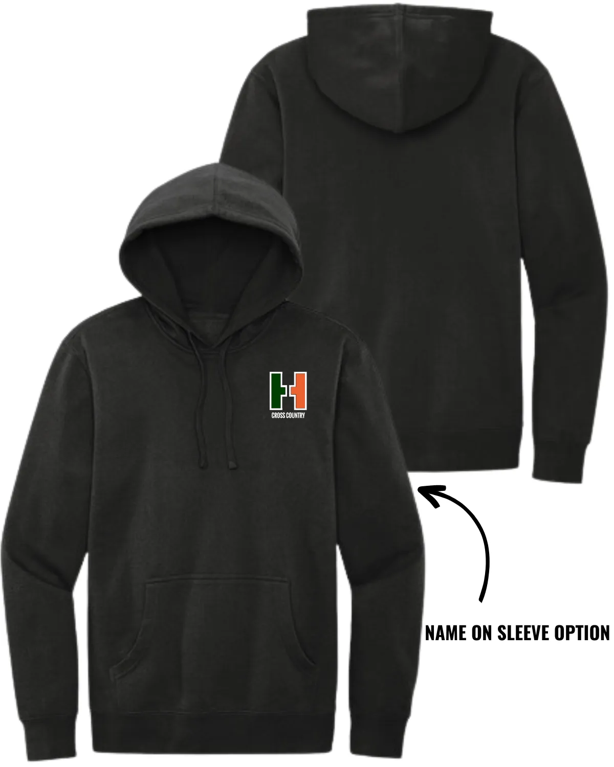 Hopkinton Cross Country - Unisex Fleece Hoodie (DT6100)