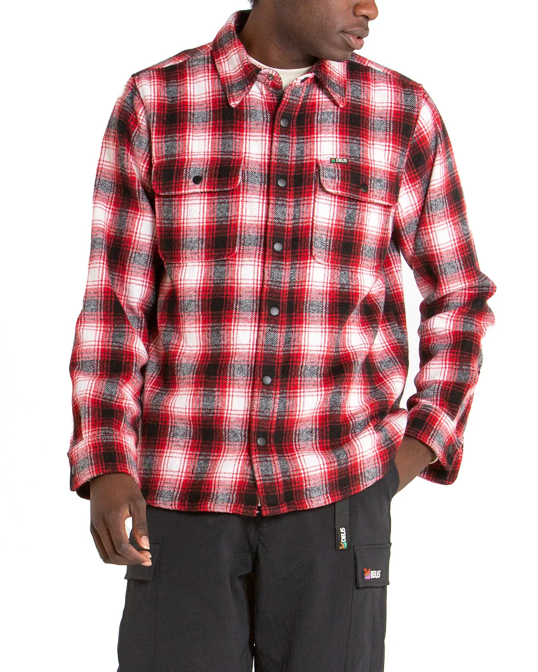 Kalyn Check Shirt - Red Clay