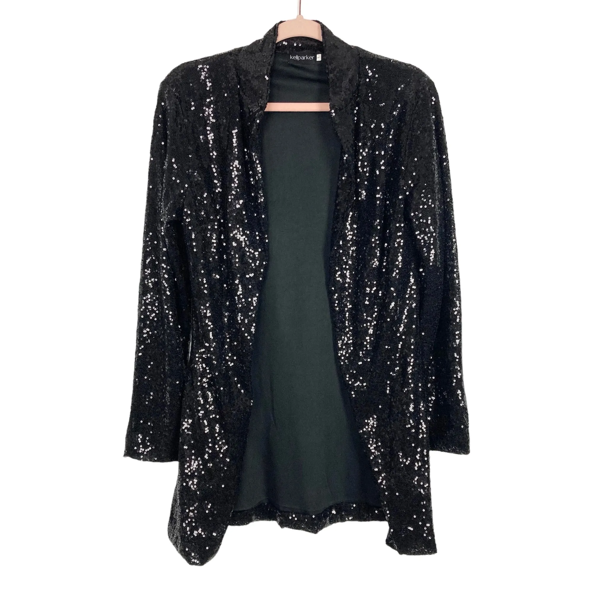 Kellparker Black Sequin Blazer- Size L