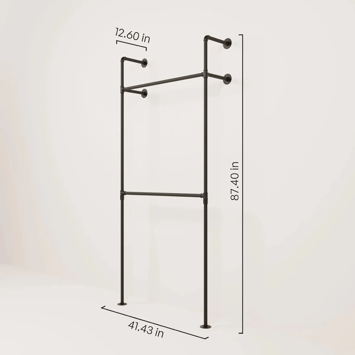 KIM I DOUBLE – Closet hanging rod | hanging rod closet