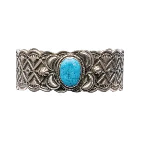 Kingman Turquoise Cuff | Leonard Maloney