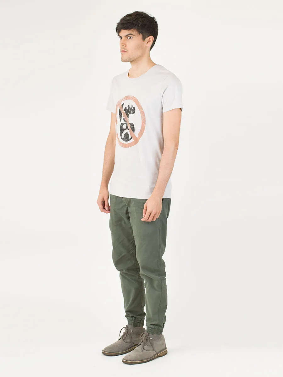 Knit Bruce Printed Tee in Verboten