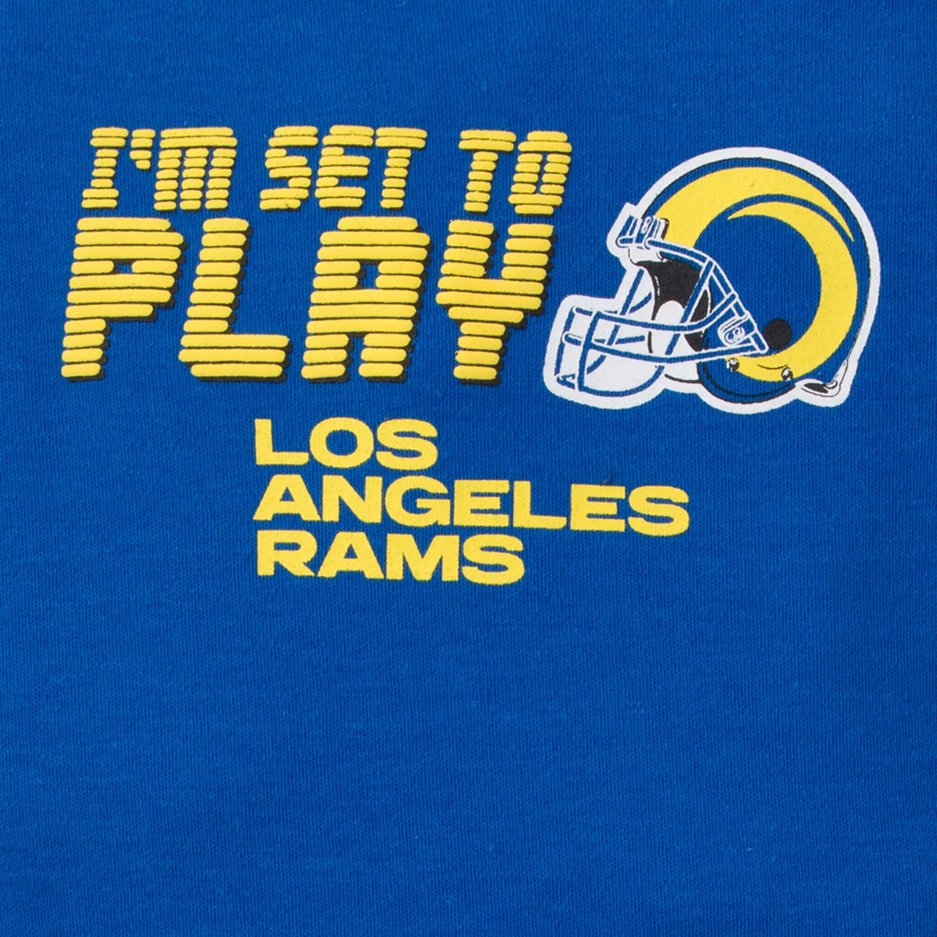 LA Rams All Set to Play 3 Pack Bodysuit Set