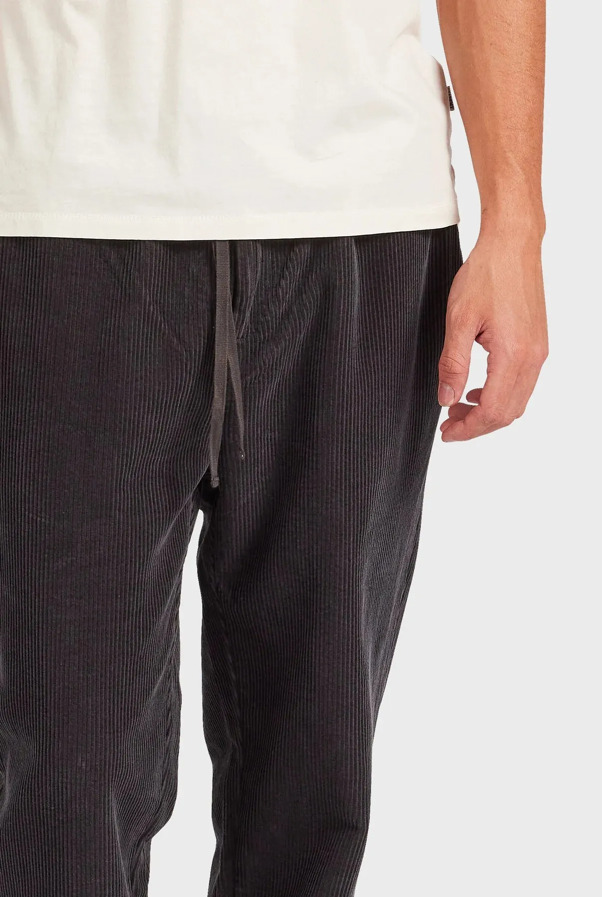 Lebowski Cord Pant in Charcoal