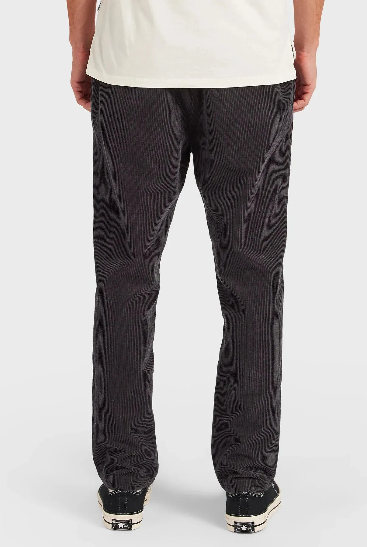 Lebowski Cord Pant in Charcoal