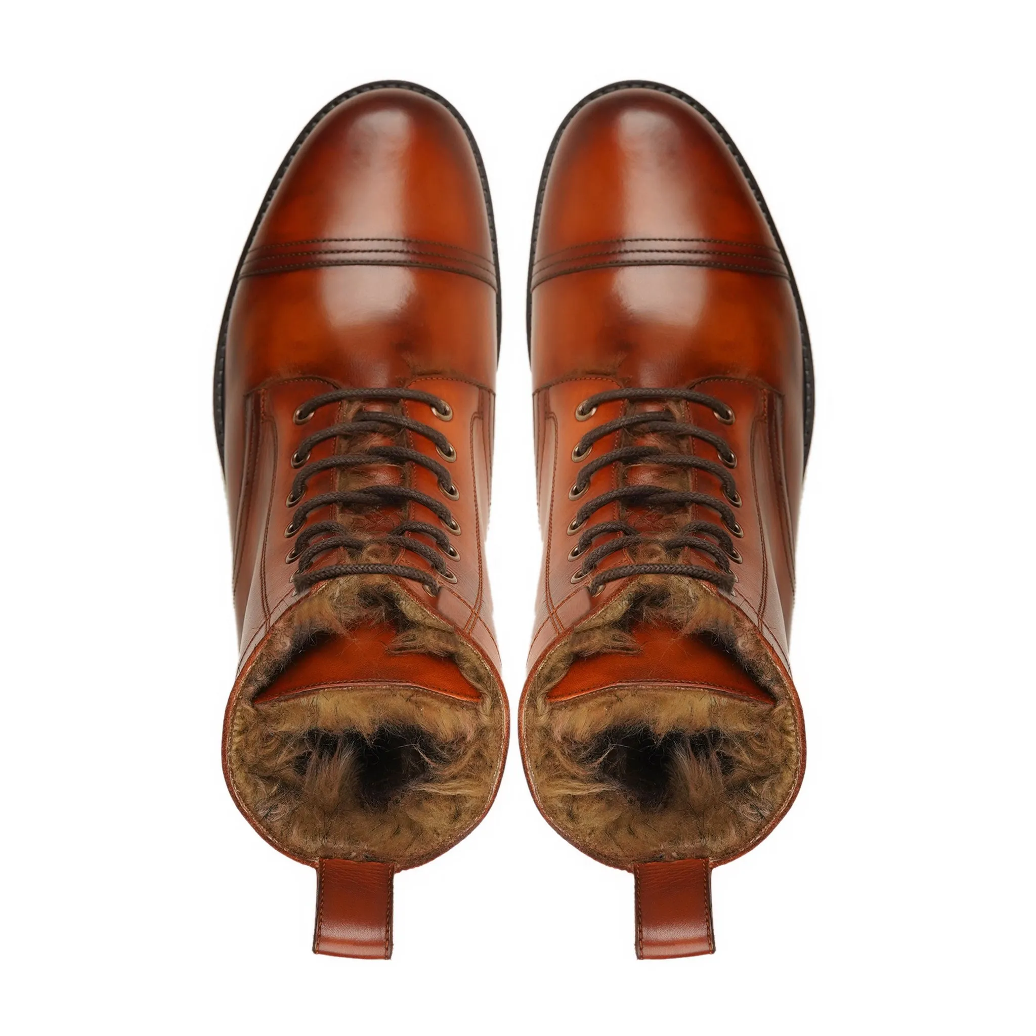 Lendava - Men's Burnished Tan Calf Leather Boot