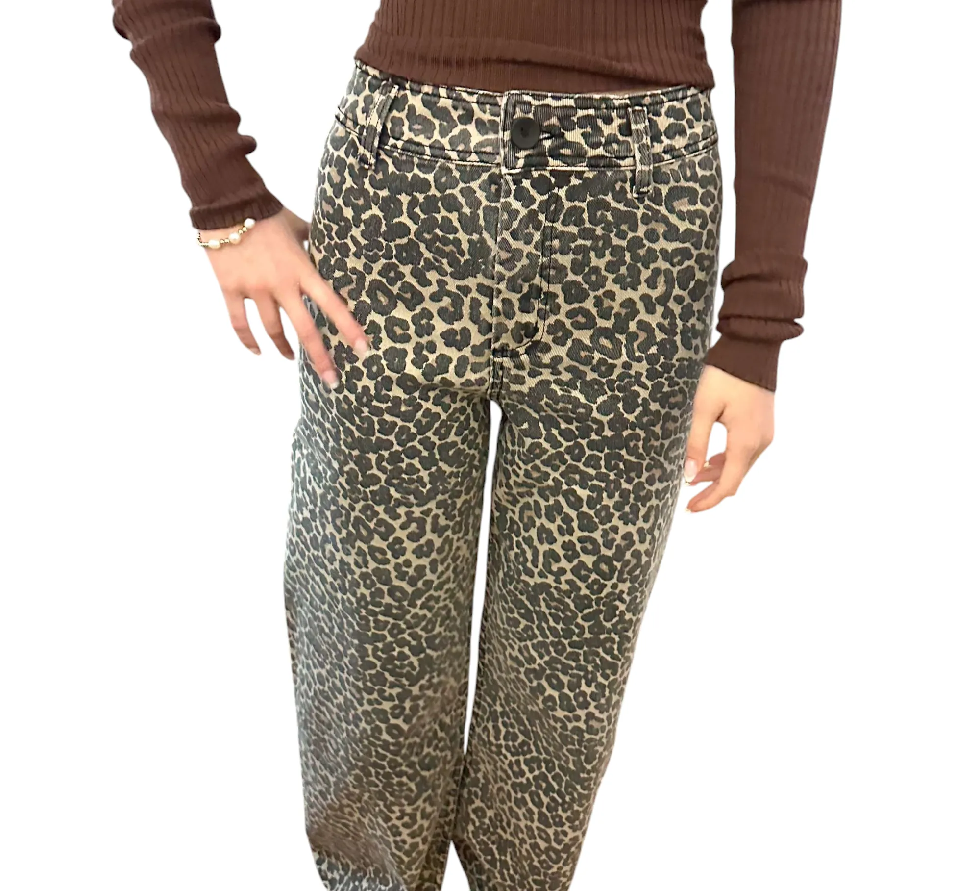 Leopard pants