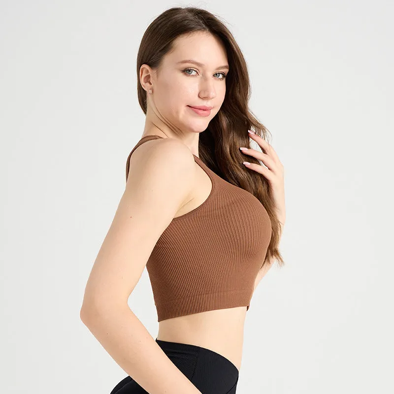 LionVII Knit Crop Tops for Women