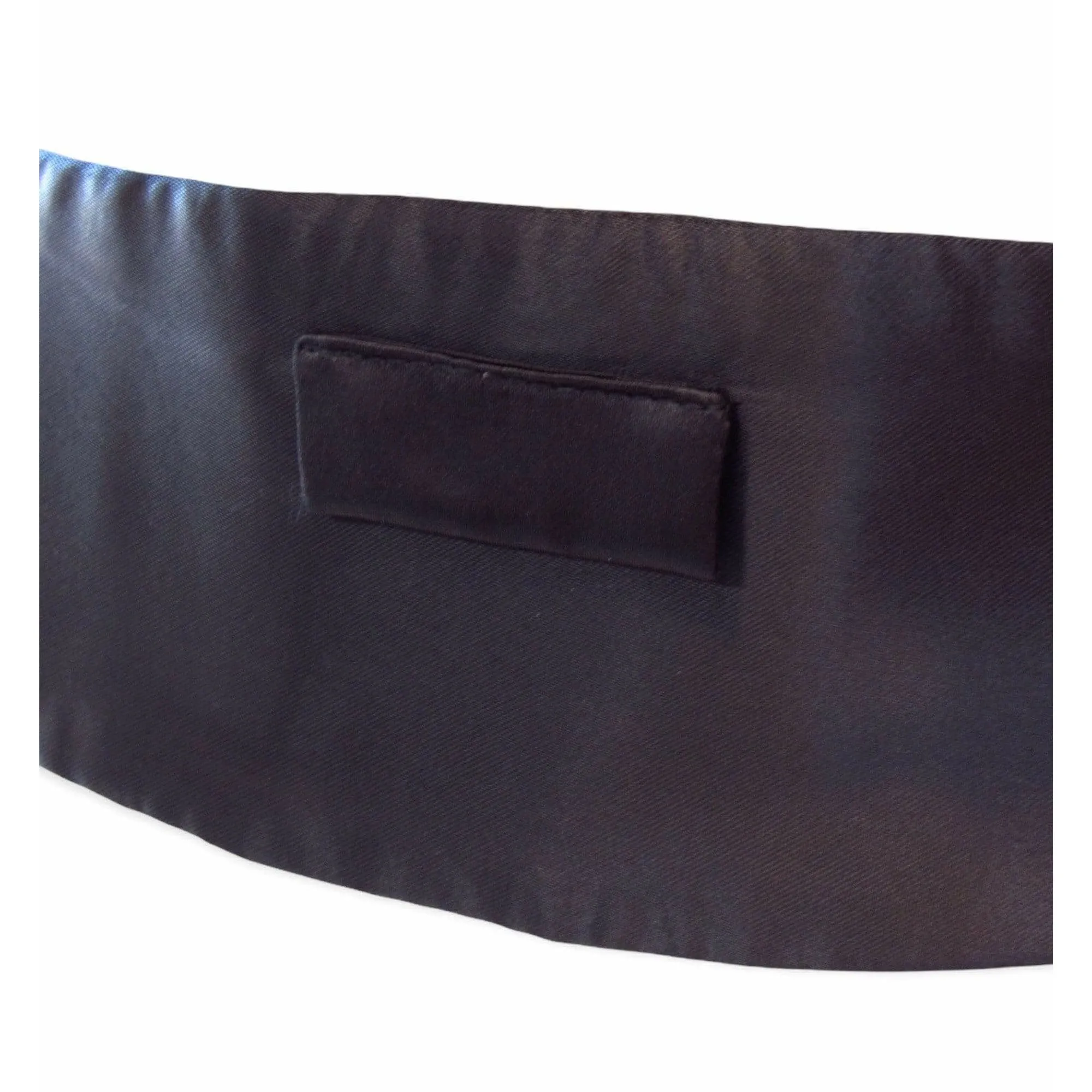 Maison Martin Margiela Black Satin Cummerbund