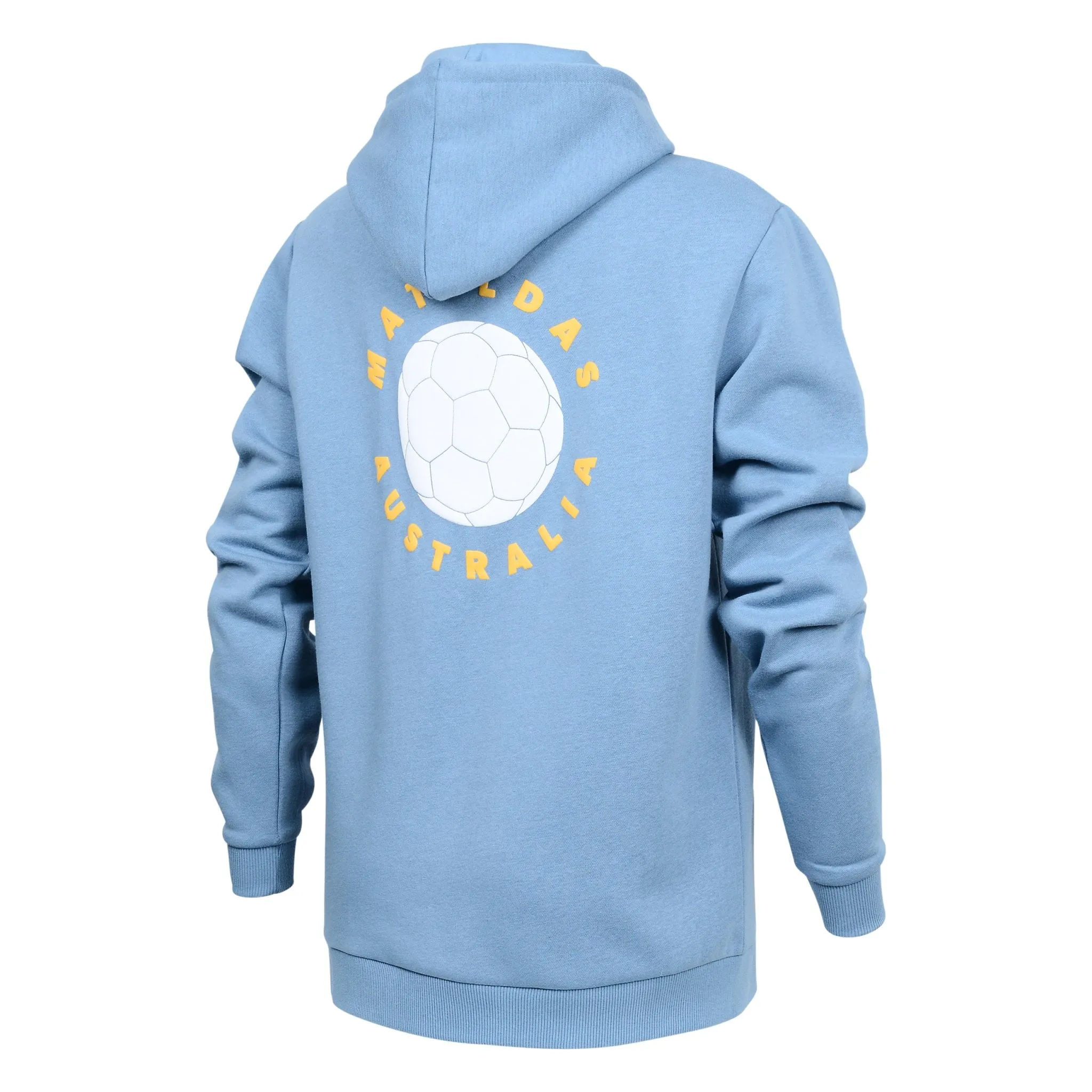 MATILDAS WOMENS STEEL PUFF PRINT HOODIE