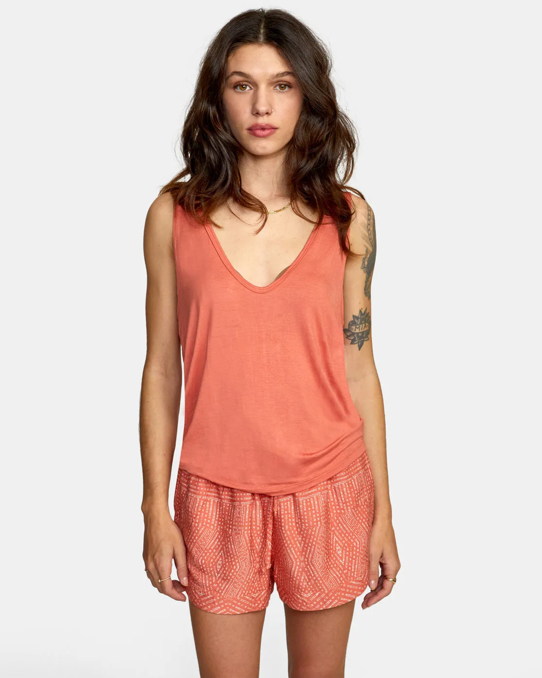 Mayday Tank Top - Peach