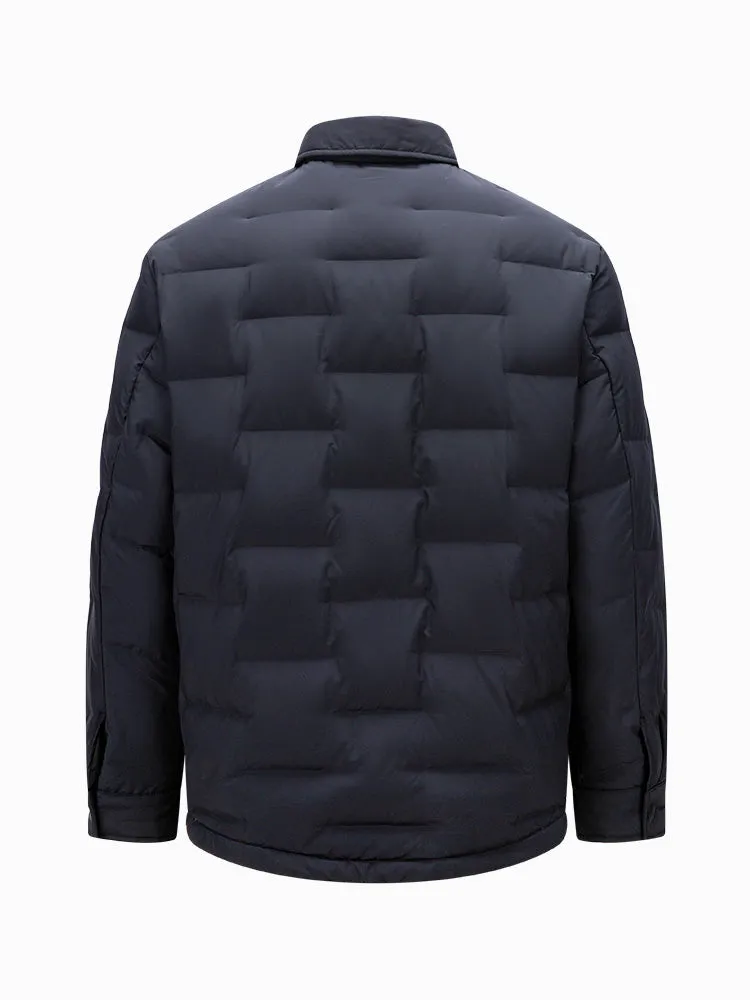 Men's medium light down jacket