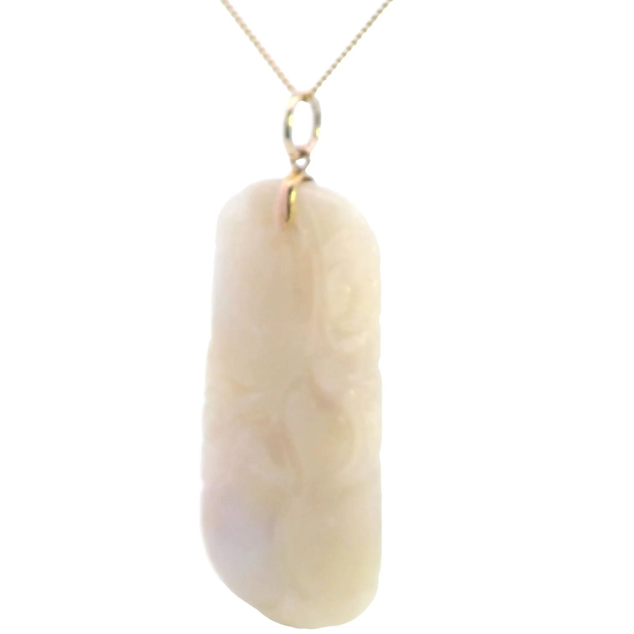 Modern Craftsmanship Meets Timeless Beauty: Enhanced Jade Pendant - Sustainable Elegance