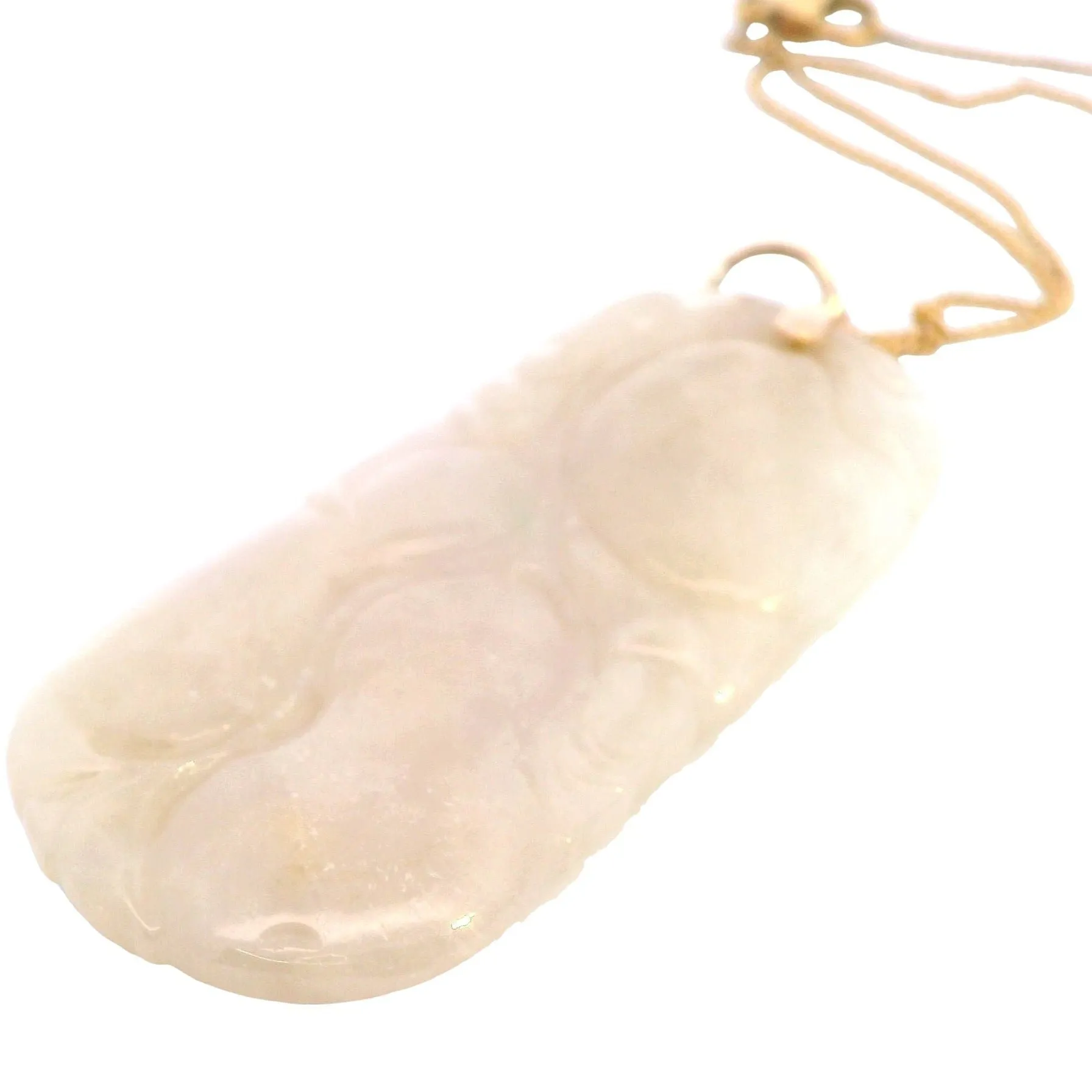 Modern Craftsmanship Meets Timeless Beauty: Enhanced Jade Pendant - Sustainable Elegance