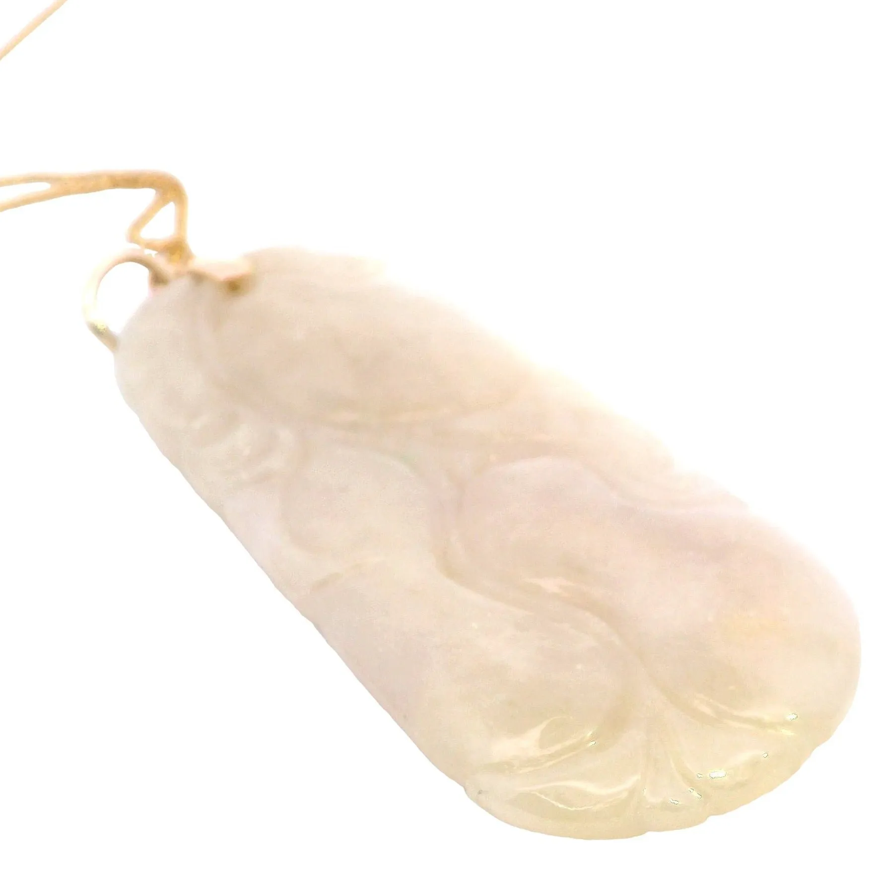 Modern Craftsmanship Meets Timeless Beauty: Enhanced Jade Pendant - Sustainable Elegance