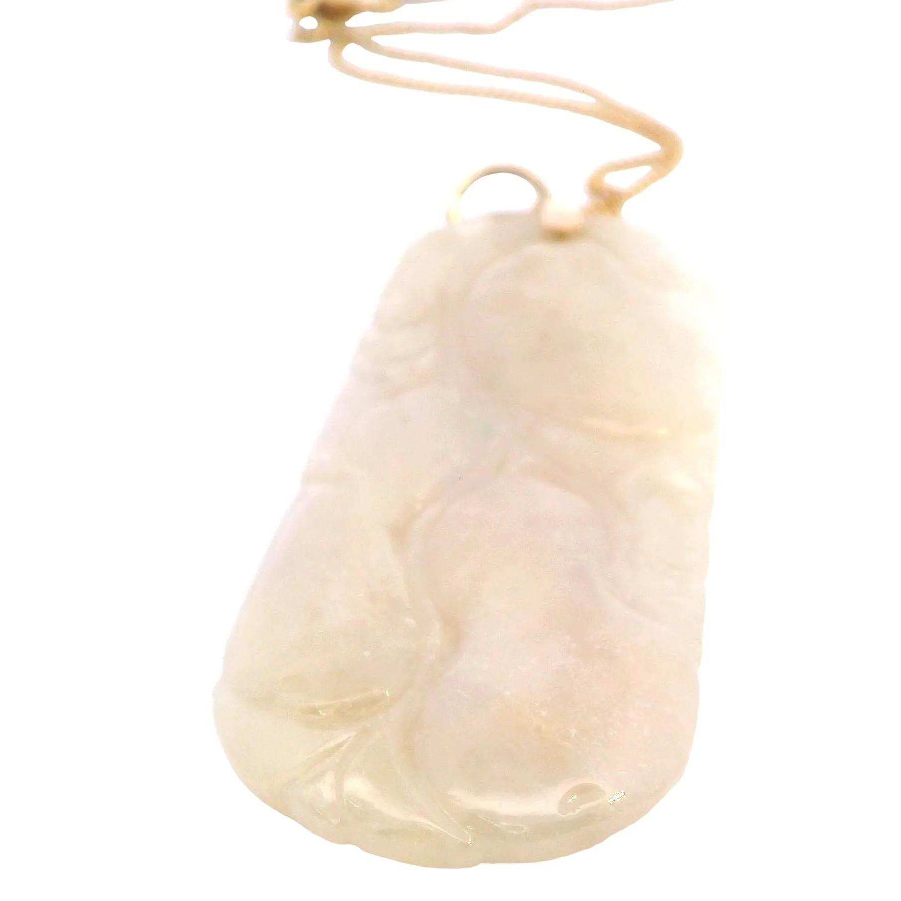 Modern Craftsmanship Meets Timeless Beauty: Enhanced Jade Pendant - Sustainable Elegance