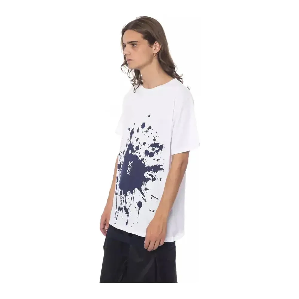 Nicolo Tonetto White Cotton Men T-Shirt