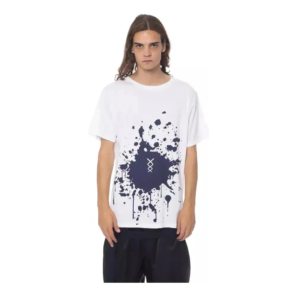 Nicolo Tonetto White Cotton Men T-Shirt