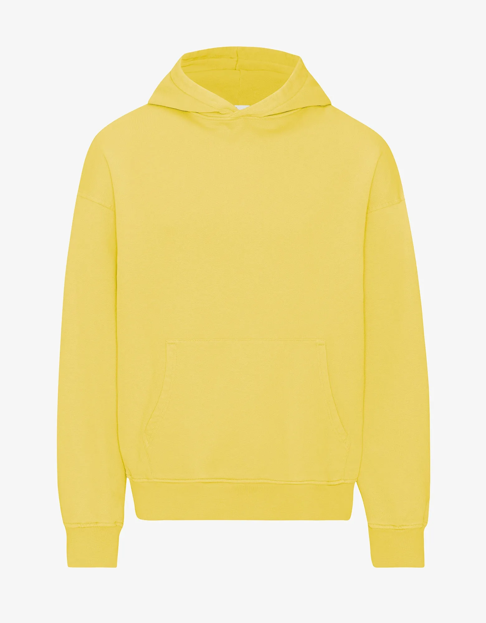 Organic Oversized Hood - Lemon Yellow