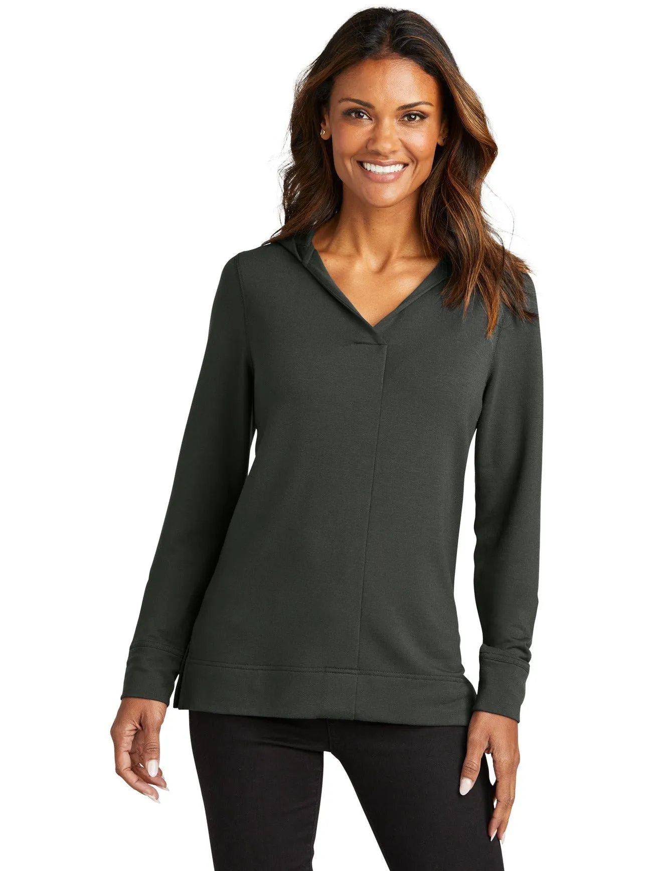 Port Authority Ladies Microterry Pullover Hoodie