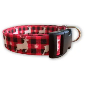 Prancing Reindeer Christmas Collar