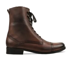 Ptolemadia - Men's Burnished Brown Calf Leather Boot