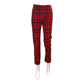 Pull on Pants | Red Duke of York Plaid