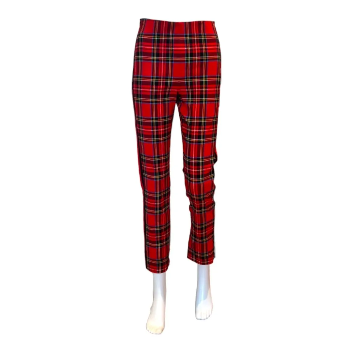 Pull on Pants | Red Duke of York Plaid