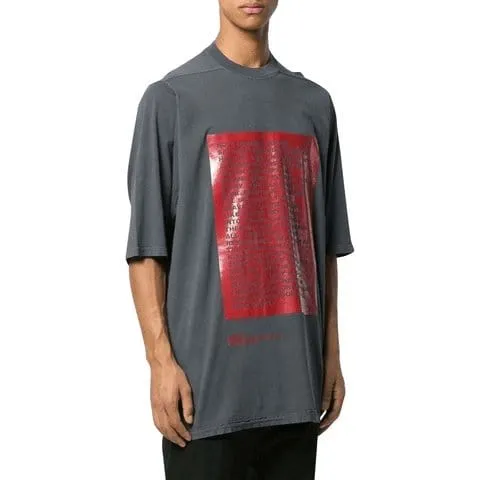 Rick Owens DRKSHDW Jumbo Printed Tee