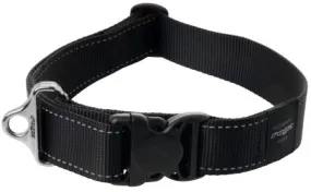 Rogz Utility Black Dog Collar - Xxl