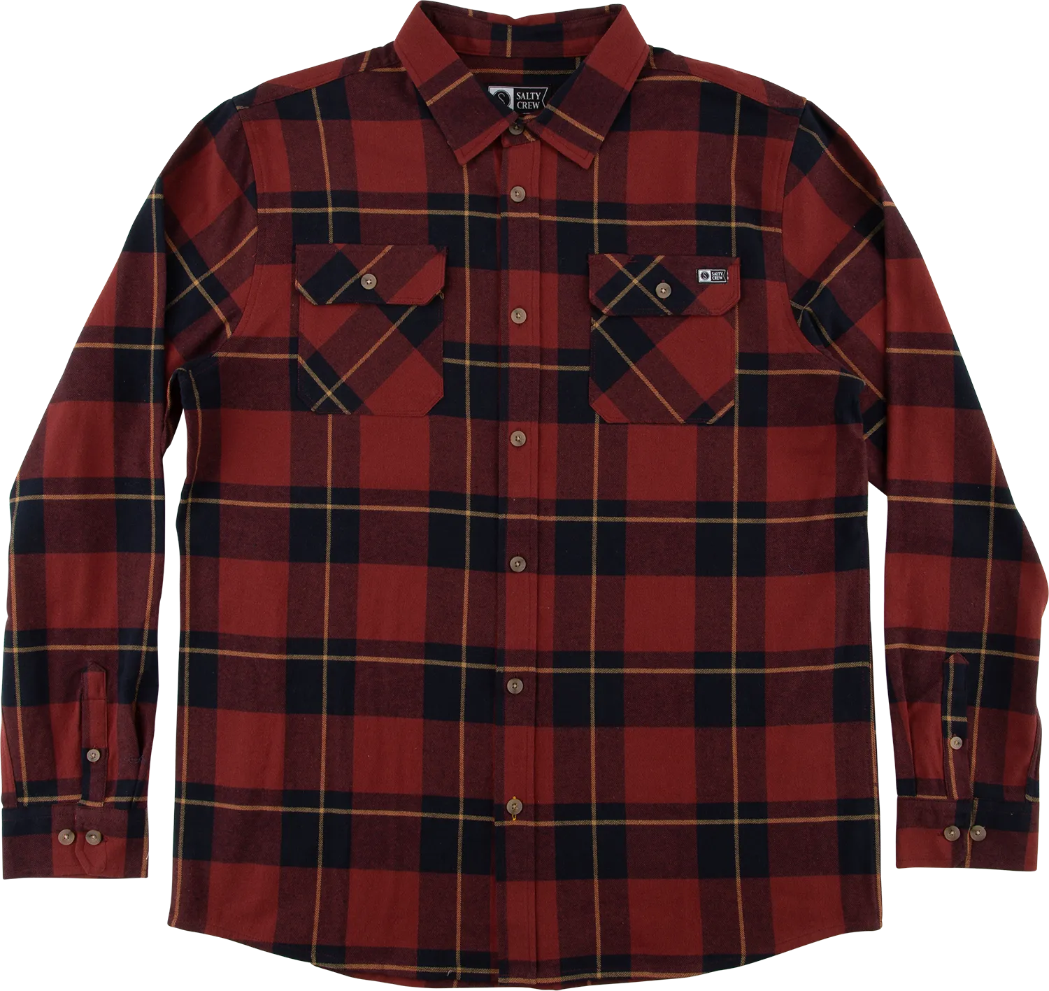 Salty Crew Men&#x27;s First Light Flannel Navy | Buy Salty Crew Men&#x27;s First Light Flannel Navy here | Outnorth