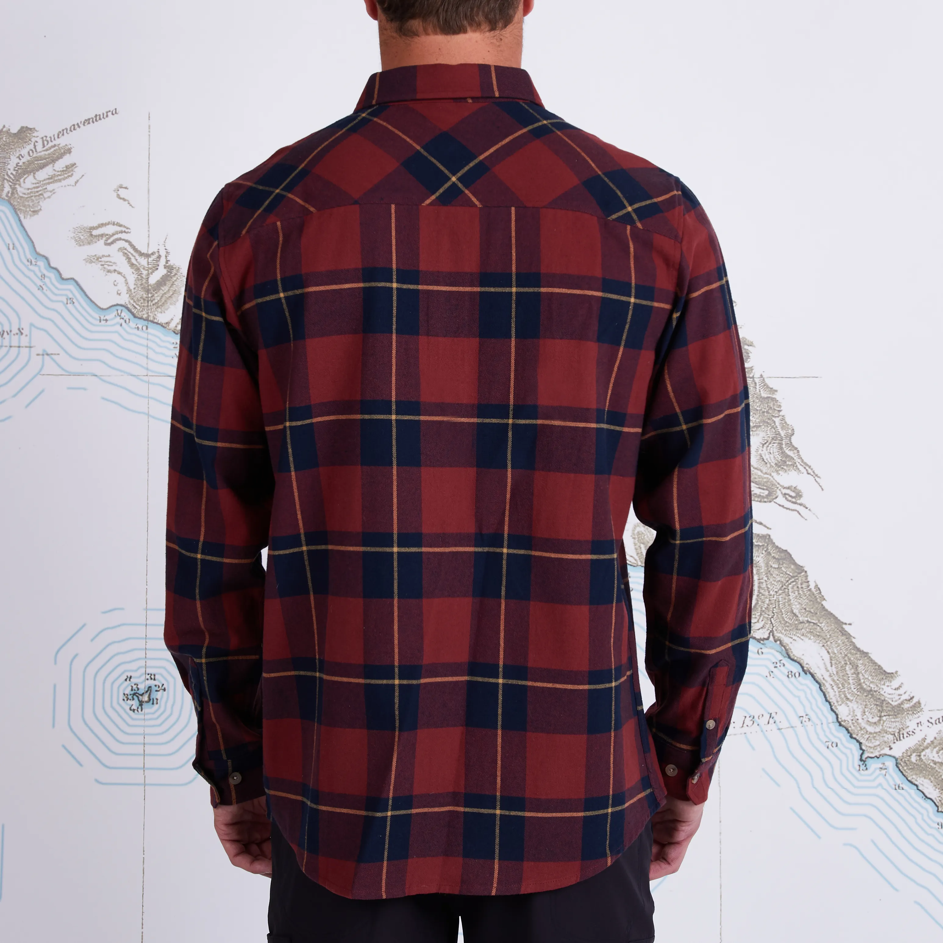 Salty Crew Men&#x27;s First Light Flannel Navy | Buy Salty Crew Men&#x27;s First Light Flannel Navy here | Outnorth