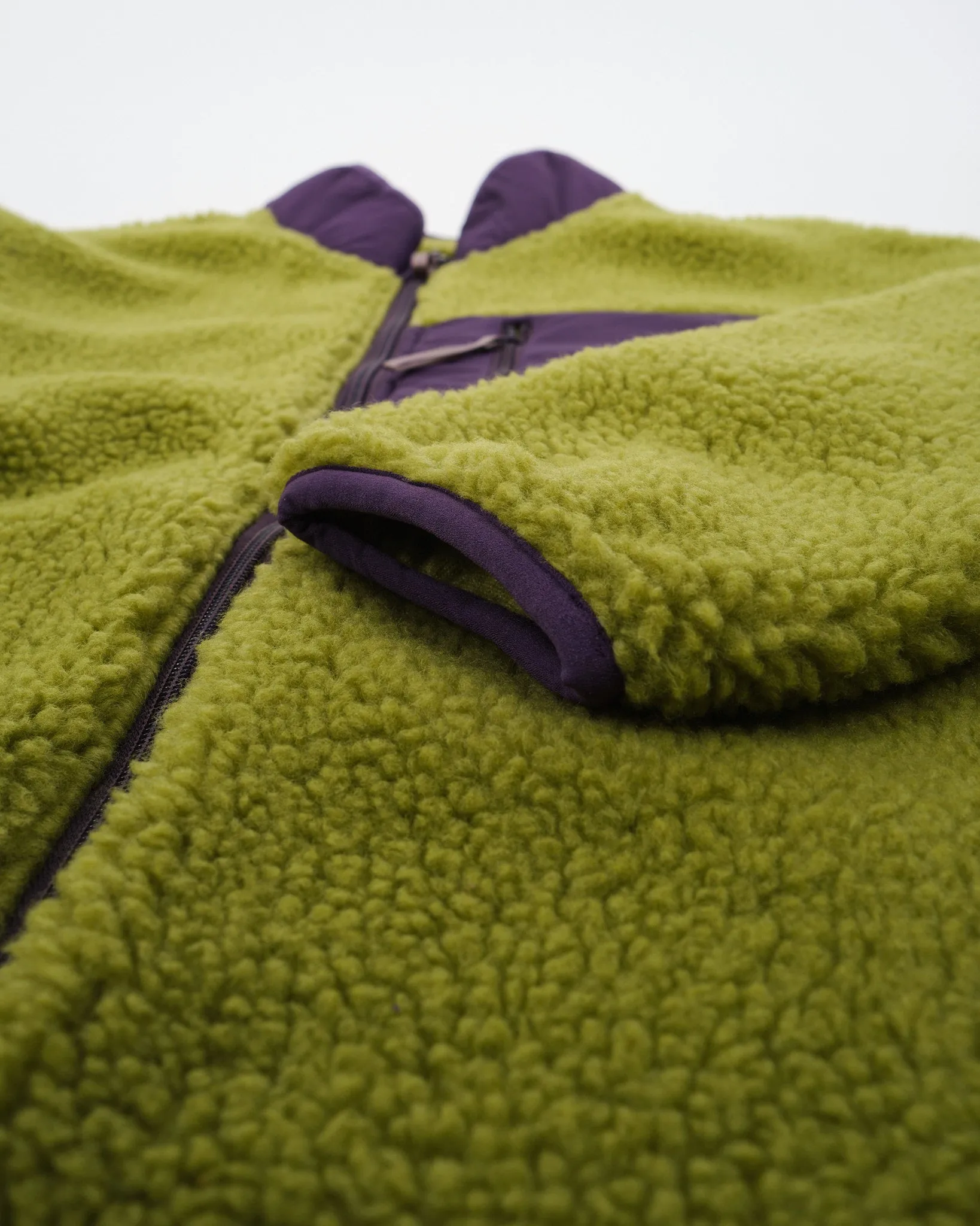 Sherpa Jacket Dusted Lime