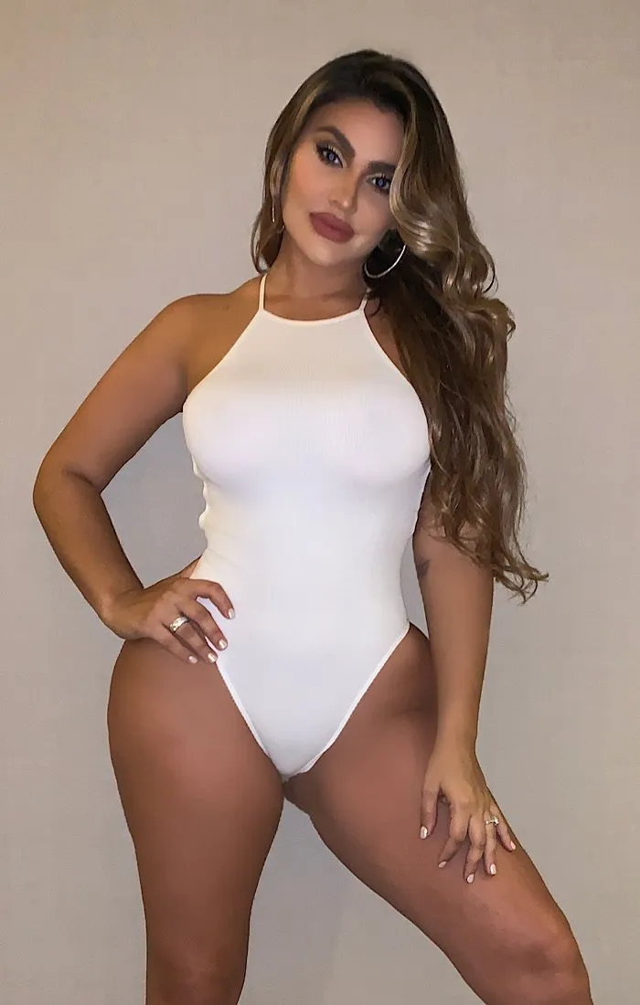 She’s different Basic Bodysuit (White)