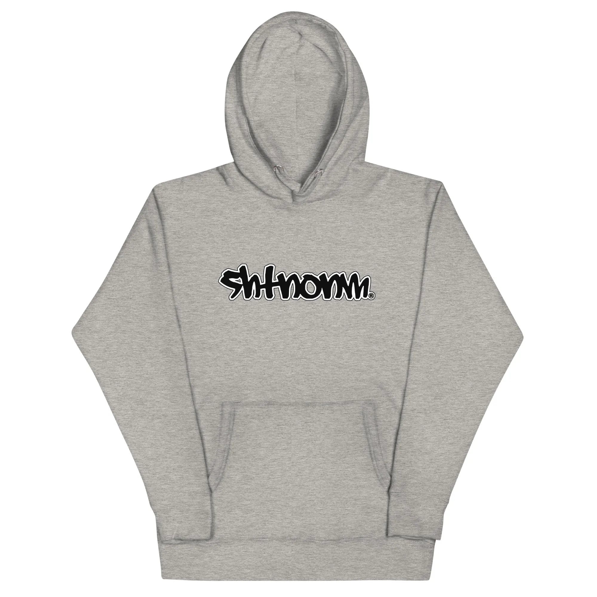 SHTNONM - Graffiti Hoodie (Black/White Logo)