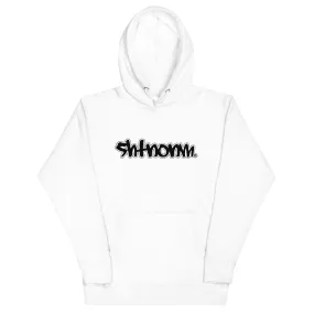 SHTNONM - Graffiti Hoodie (Black/White Logo)