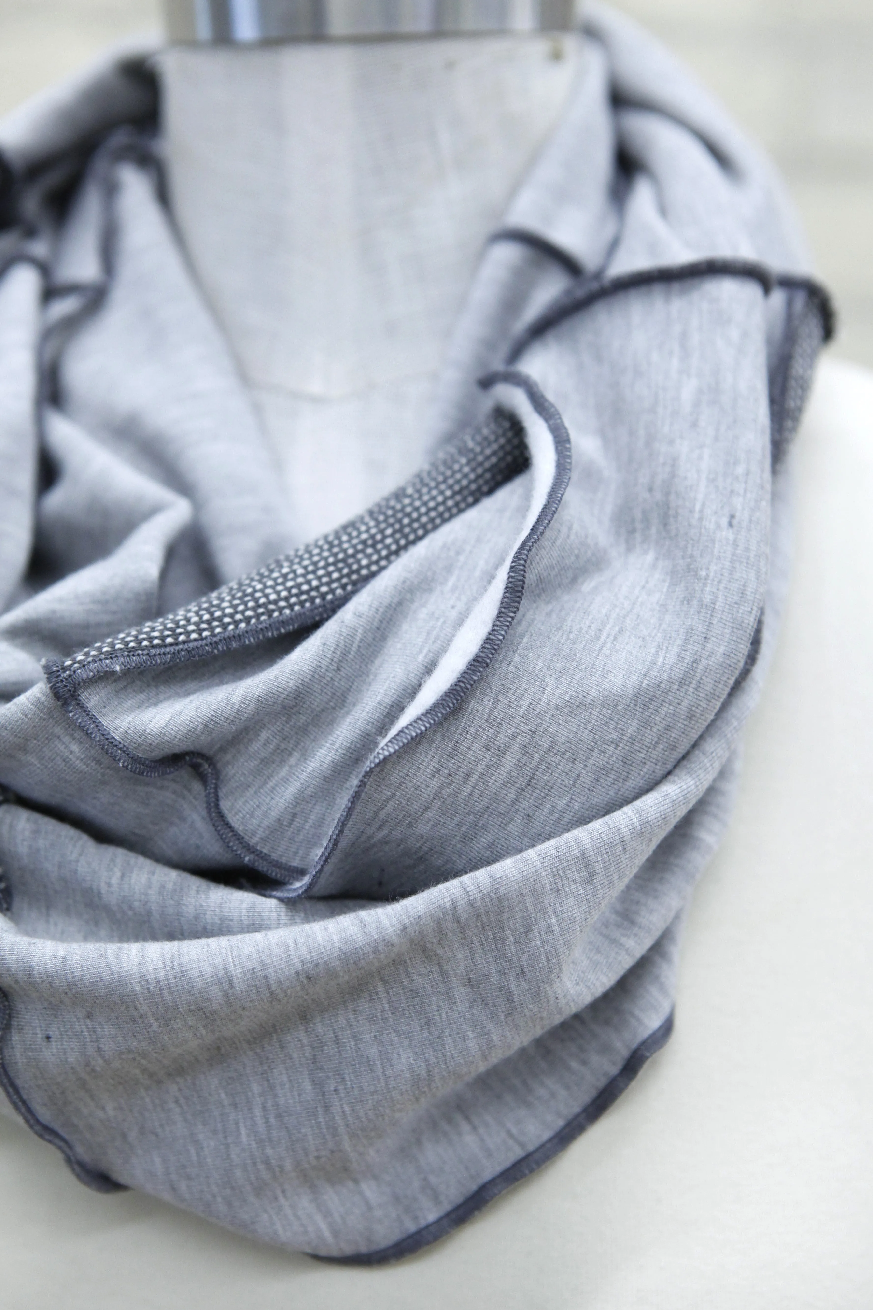 Silver Wolf Infinity Scarf