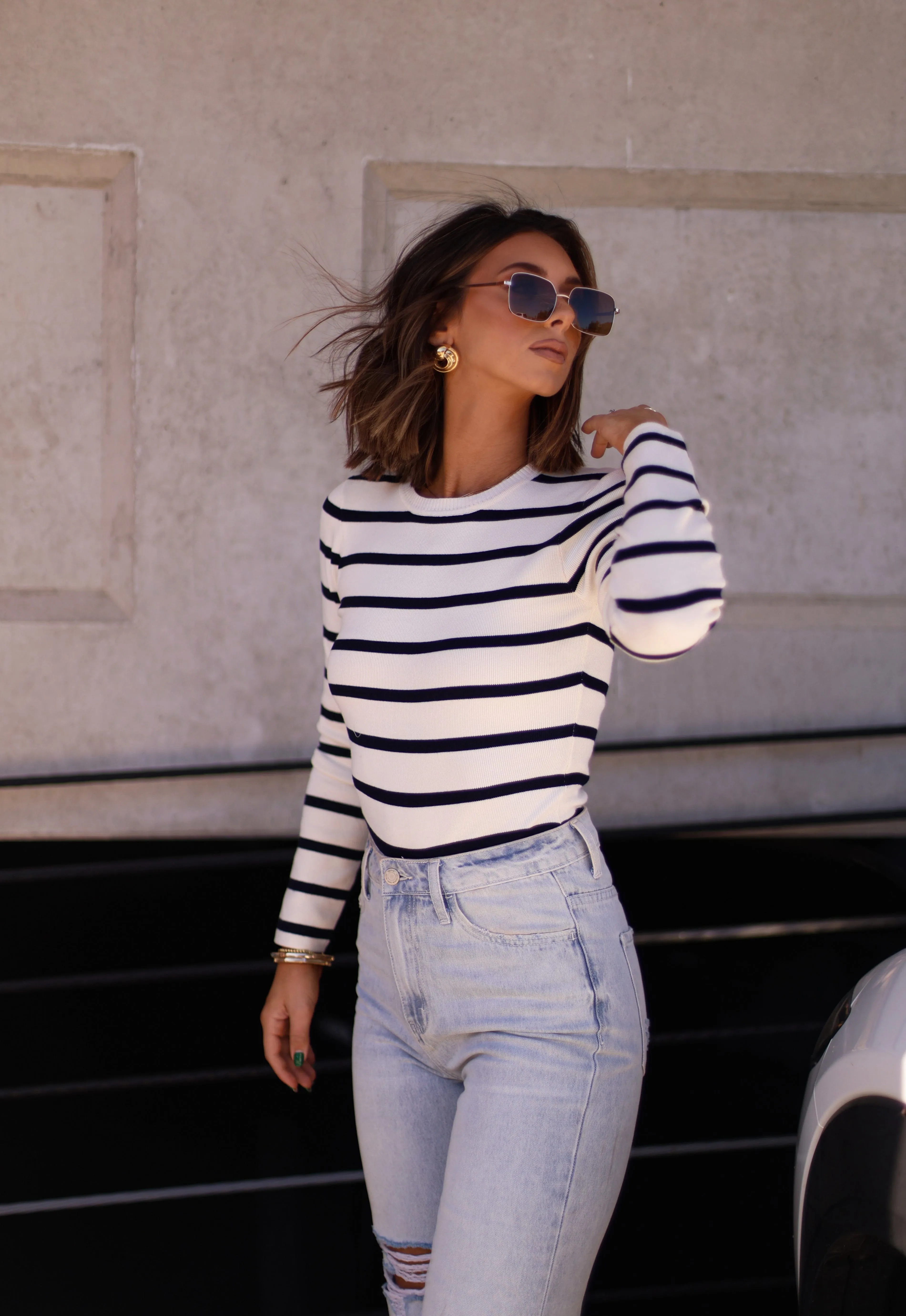 Simply Striped Bodysuit