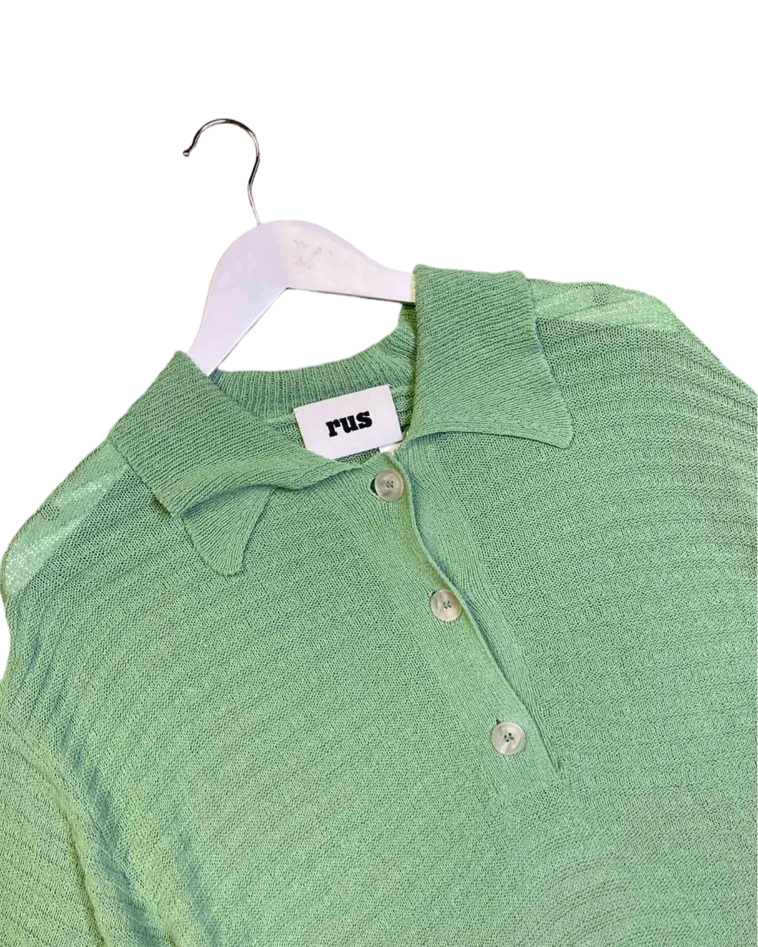 Size S | RUS Green Jisho Polo Top