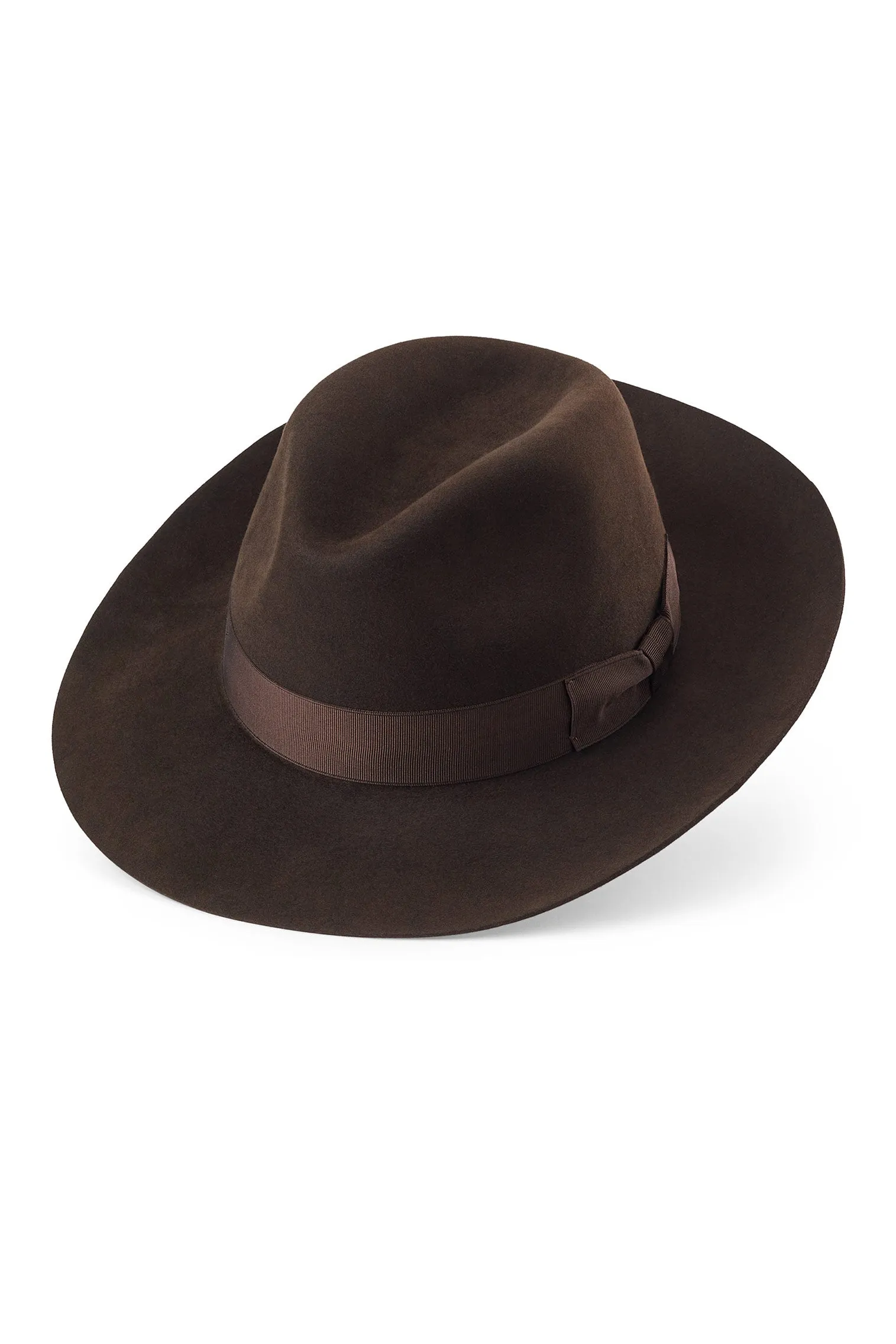 Sloane Dark Brown Fedora