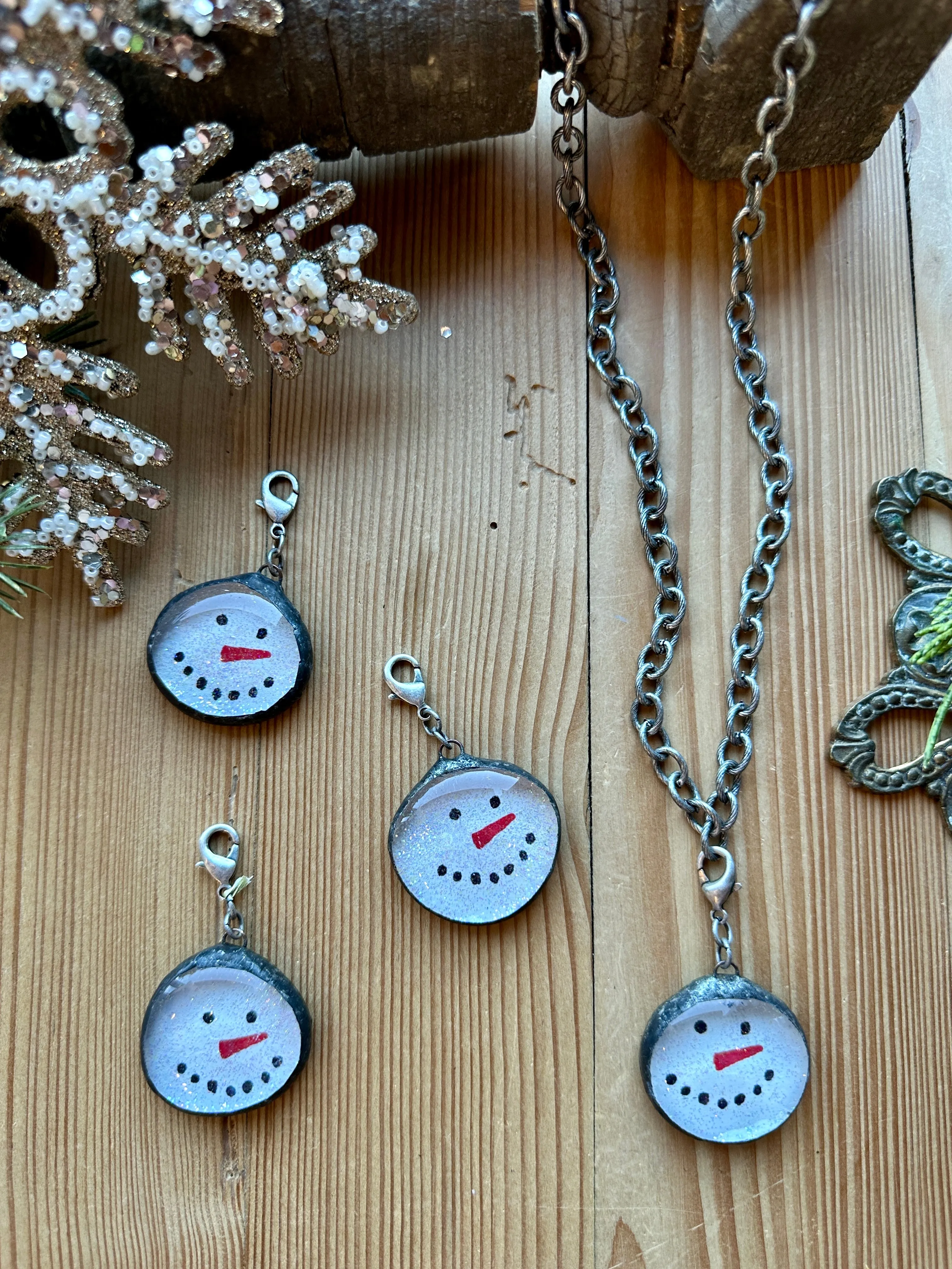 Snowman Pendant