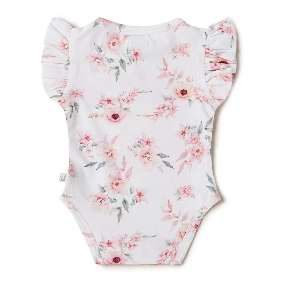 Snuggle Hunny SS Organic Bodysuit - Camille