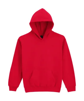 Softstyle midweight fleece youth hoodie | Red