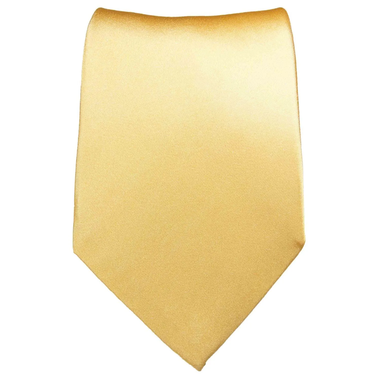 Solid Peach Silk Tie and Accessories