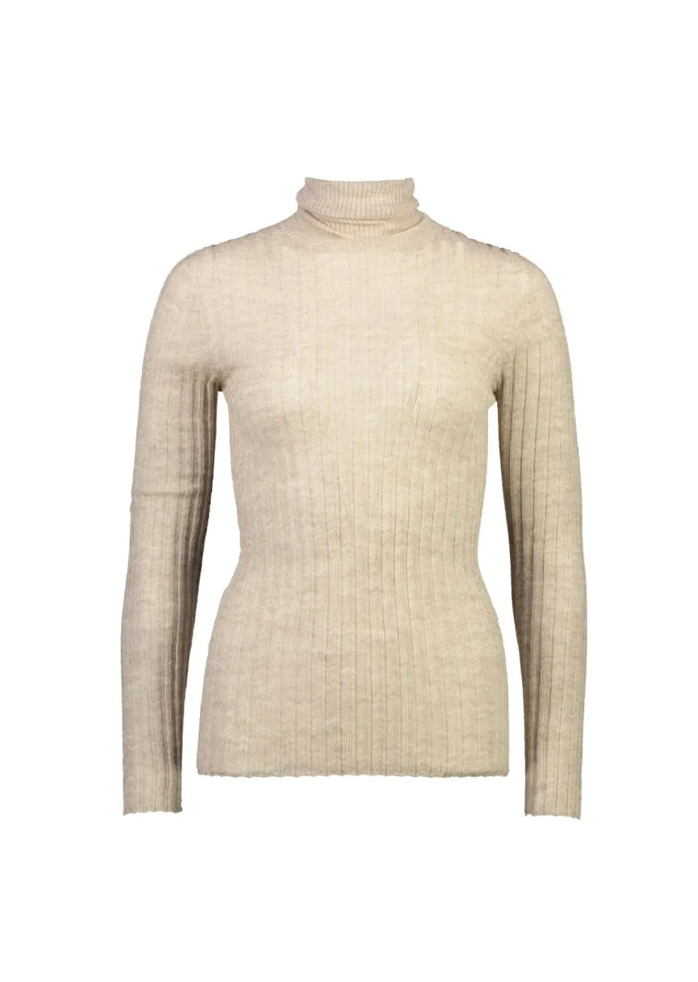 Standard Issue Merino Tulle Skivvy Oatmeal