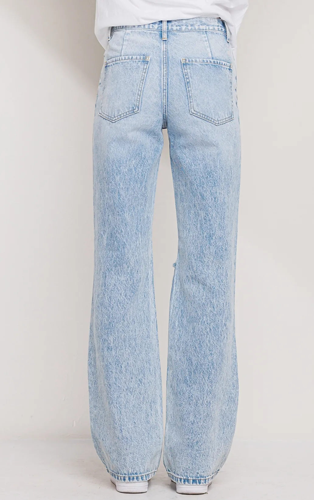 Straight Boyfriend Style Jeans