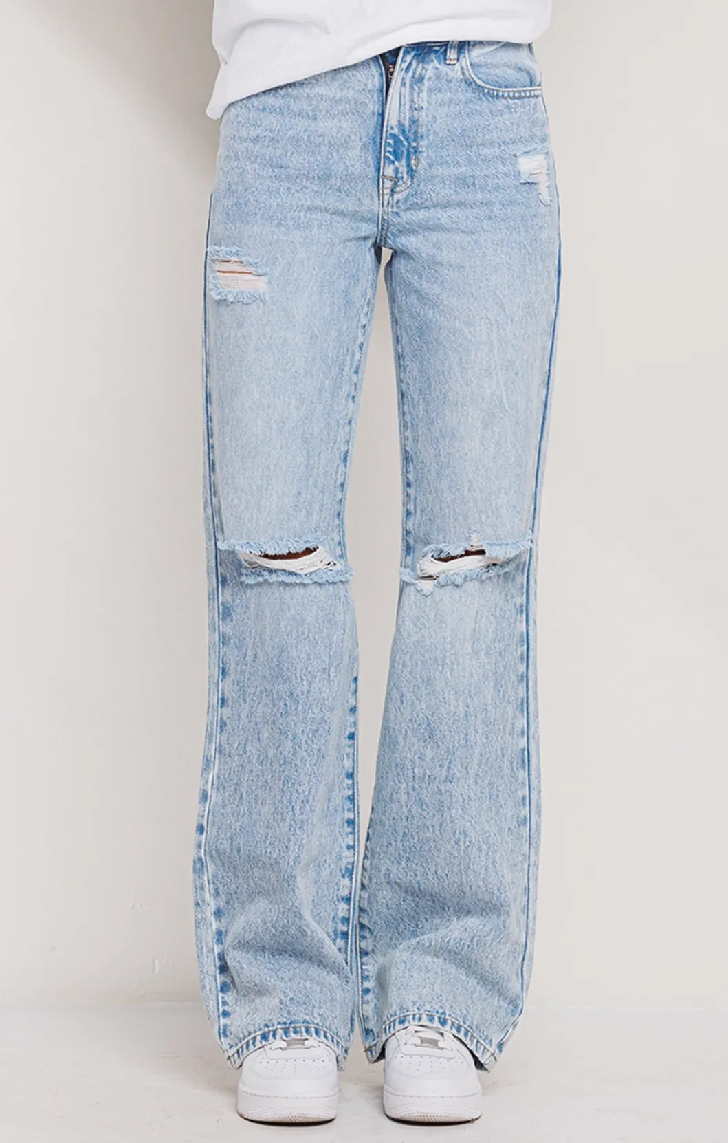 Straight Boyfriend Style Jeans