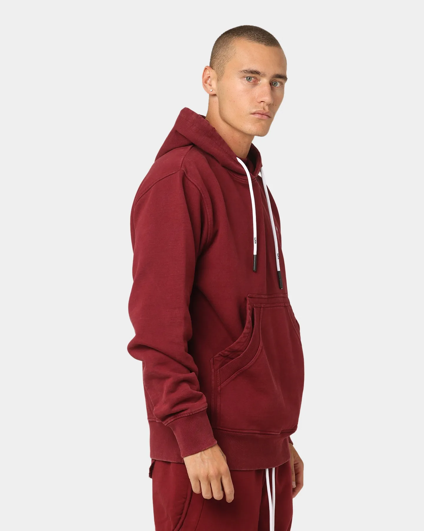 The Anti Order Anti Essential Hoodie Vintage Maroon