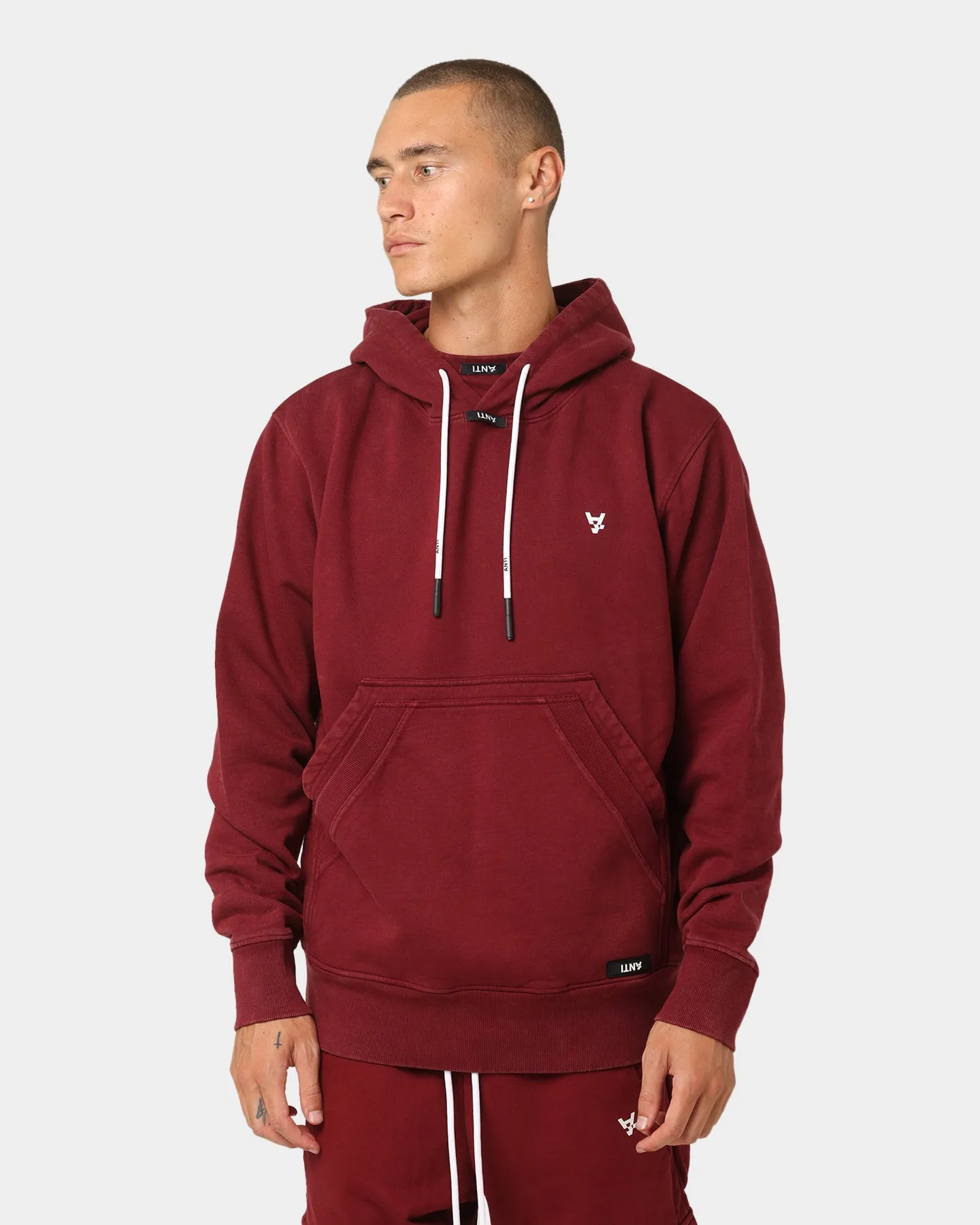 The Anti Order Anti Essential Hoodie Vintage Maroon