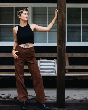 The Secret High Rise Cord Pant